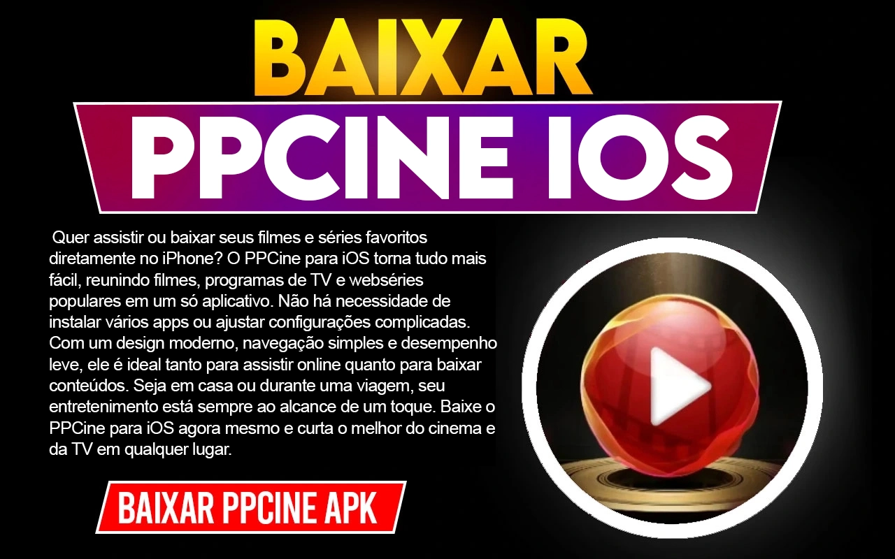 PPCine para iOS